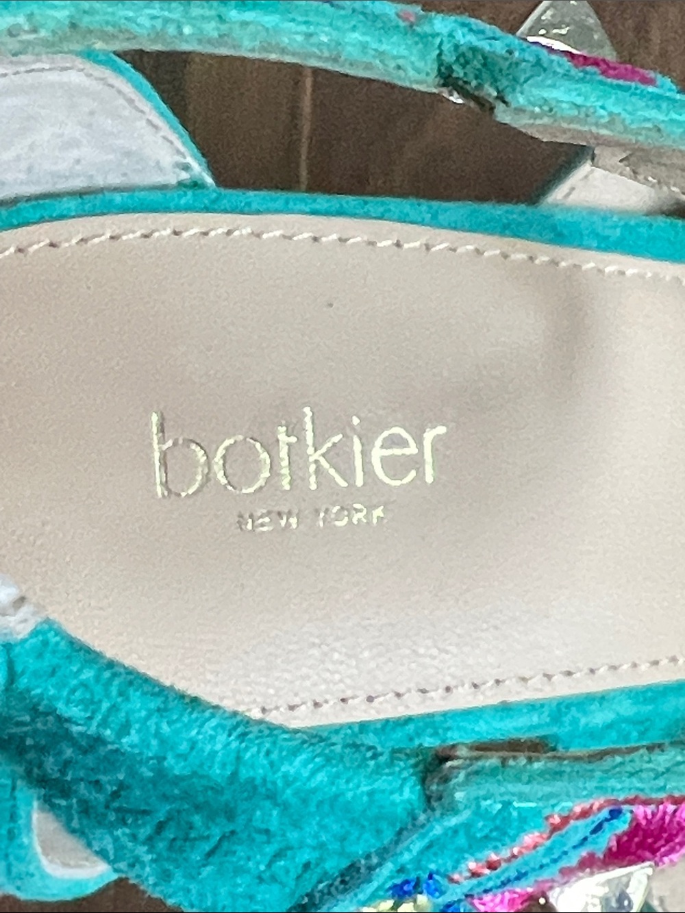 Botkier New York Gigi Embellished Ankle
Strap Sandal. - Picture 9 of 14